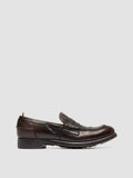 CHRONICLE 056 - Brown Leather Penny Loafer - thumb image 1,side view
