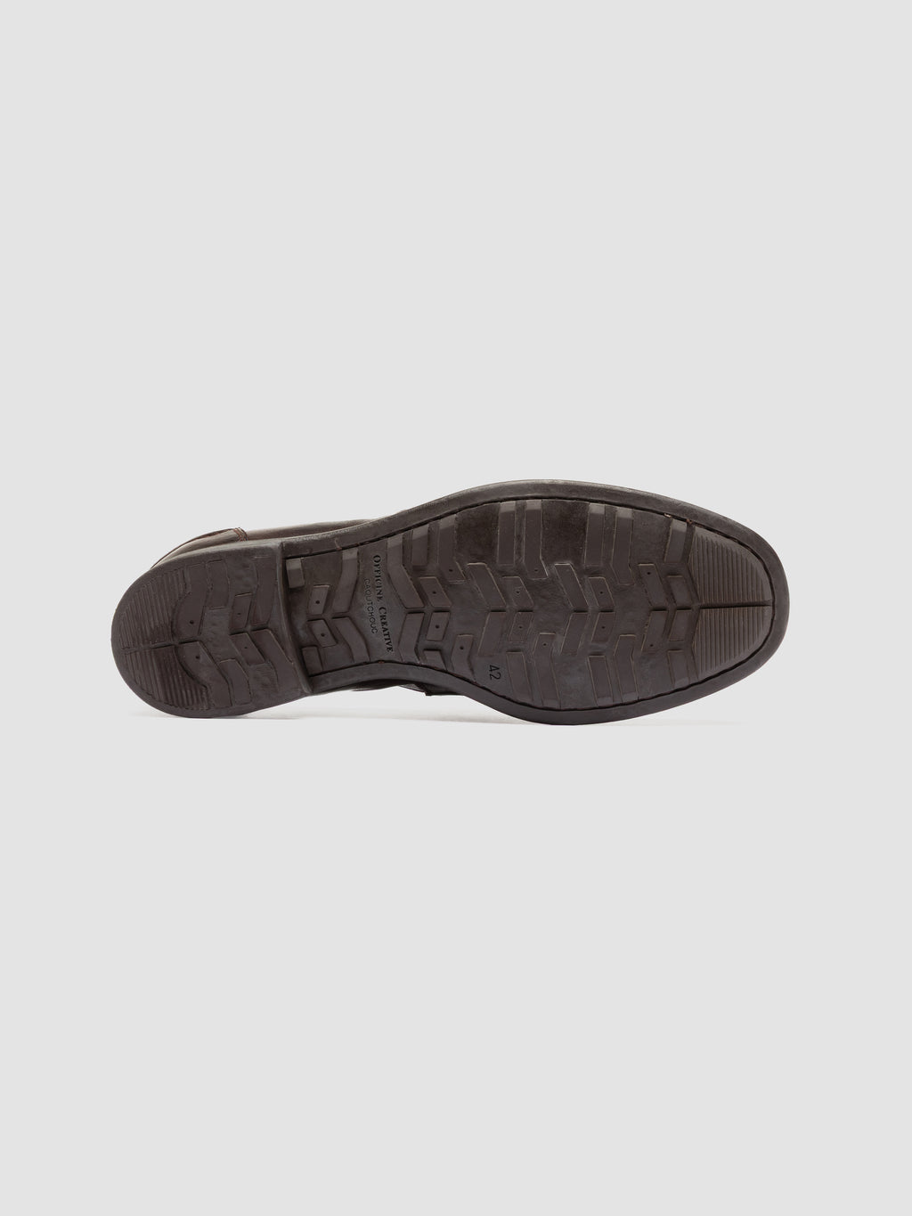 CHRONICLE 056 - Brown Leather Penny Loafer - image 5,side view