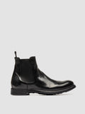 CHRONICLE 074 - Black Leather Chelsea Boots - thumb image 1,side view
