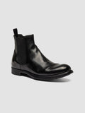 CHRONICLE 074 - Black Leather Chelsea Boots - thumb image 3,side view