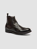 CHRONICLE 074 - Brown Leather Chelsea Boots - thumb image 3,side view