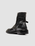 CONCEPT 003 - Black Leather Zip Boots - thumb image 4,side view