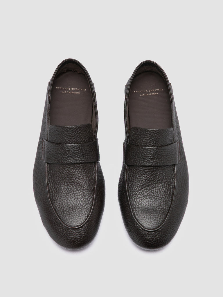C-SIDE 001 - Brown Leather Loafers