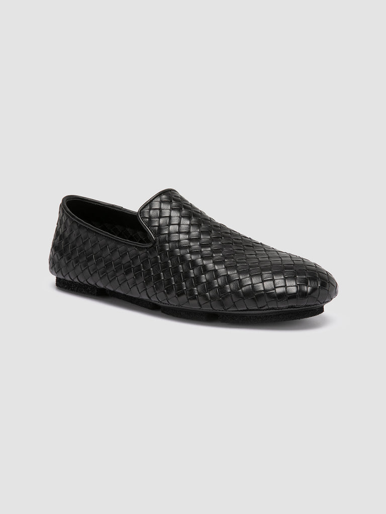 C-SIDE 002 - Black Leather Loafers Men Officine Creative - 3