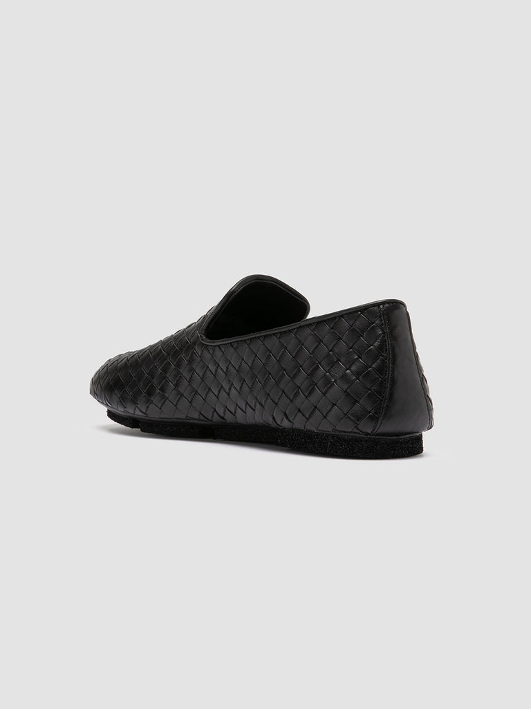 C-SIDE 002 - Black Leather Loafers Men Officine Creative - 4