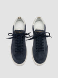 THE DIME 001 - Blue Suede Low Top Sneakers