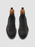 DUDE FLEXI 003 - Black Suede Chelsea Boots - thumb image 2,side view