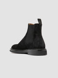 DUDE FLEXI 003 - Black Suede Chelsea Boots - thumb image 4,side view