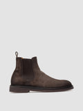 DUDE FLEXI 003 - Brown Suede Chelsea Boots - thumb image 1,side view
