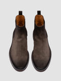 DUDE FLEXI 003 - Brown Suede Chelsea Boots - thumb image 2,side view