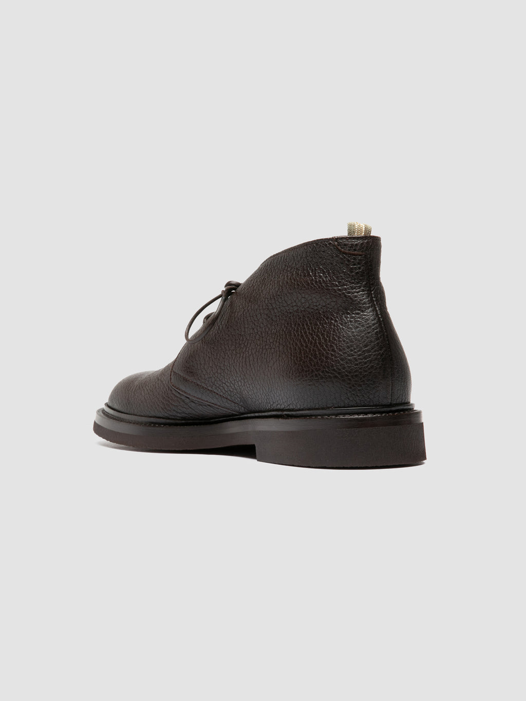 DUDE FLEXI 004 - Brown Leather Chukka Boots - image 4,side view