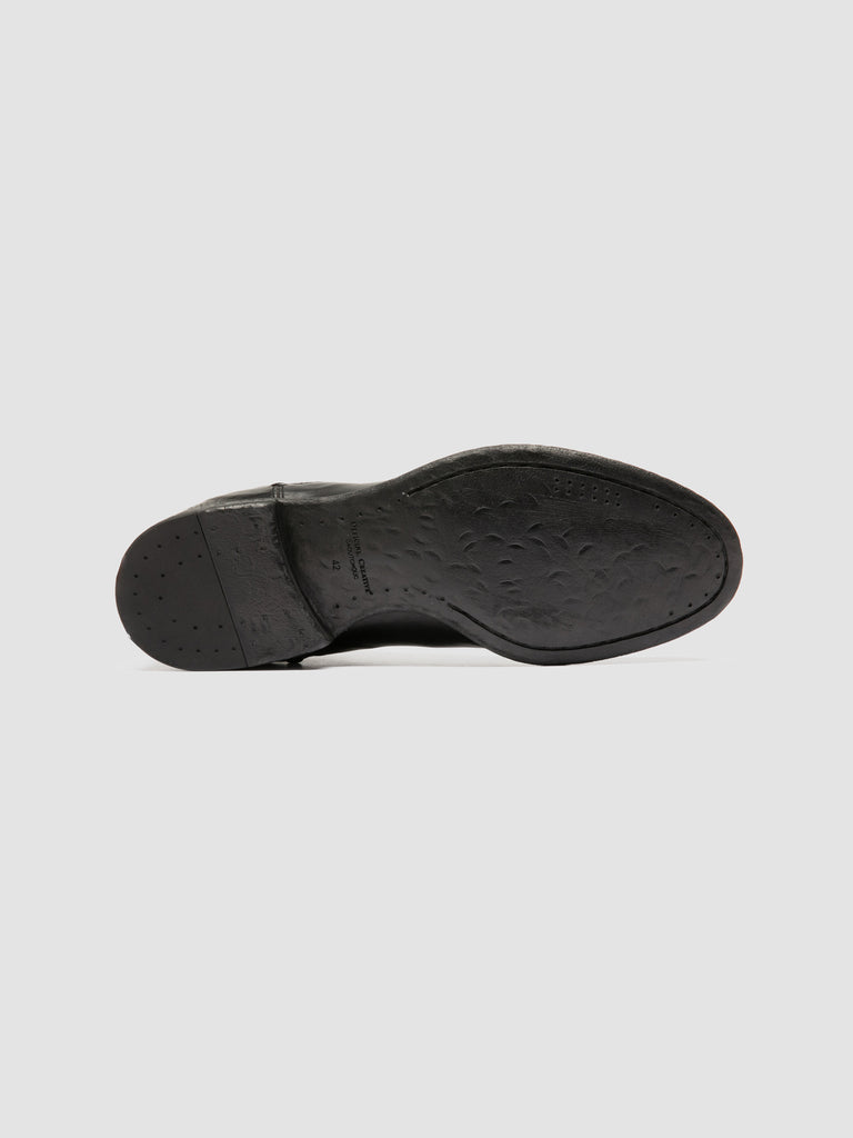 EMORY 012 - Black Leather Chelsea Boots