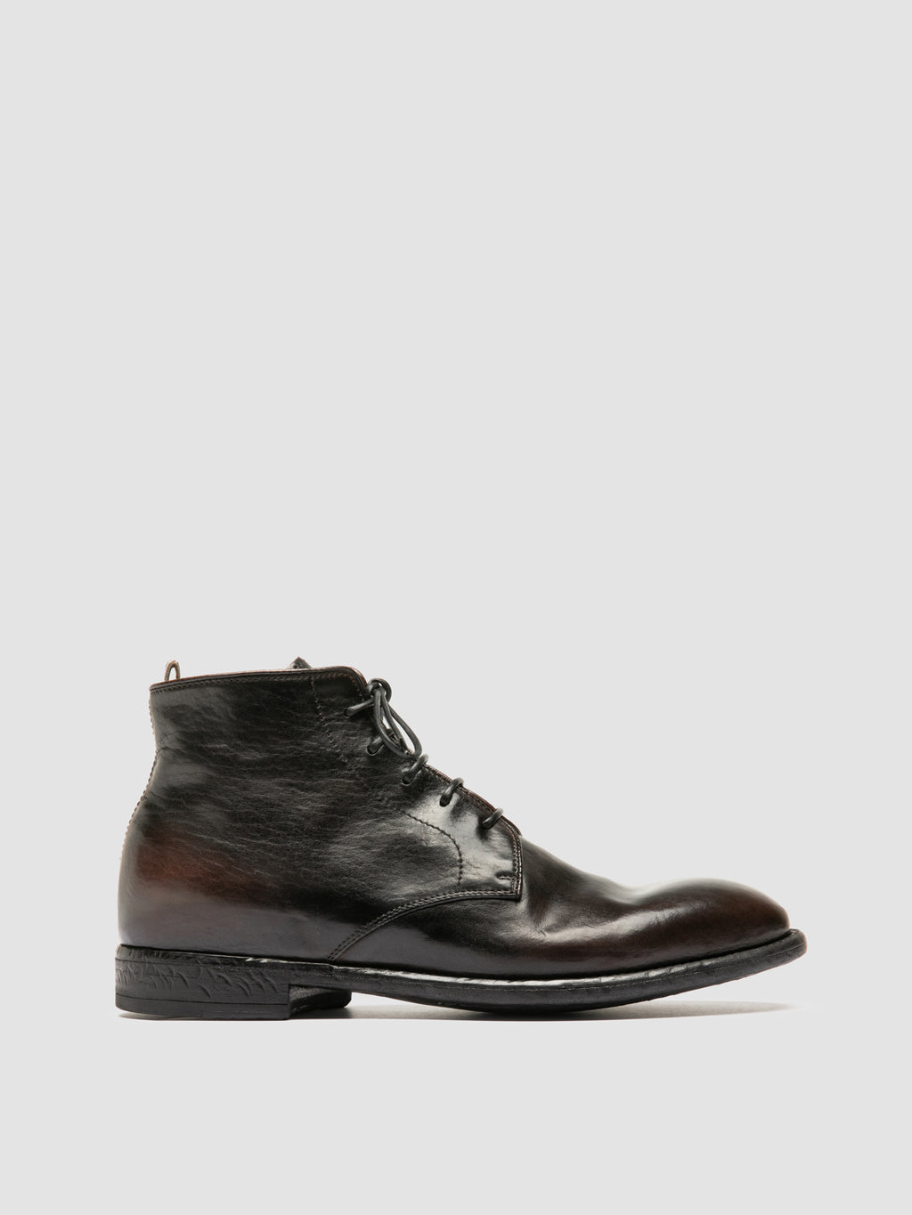 EMORY 023 - Dark Brown Leather Desert Boots