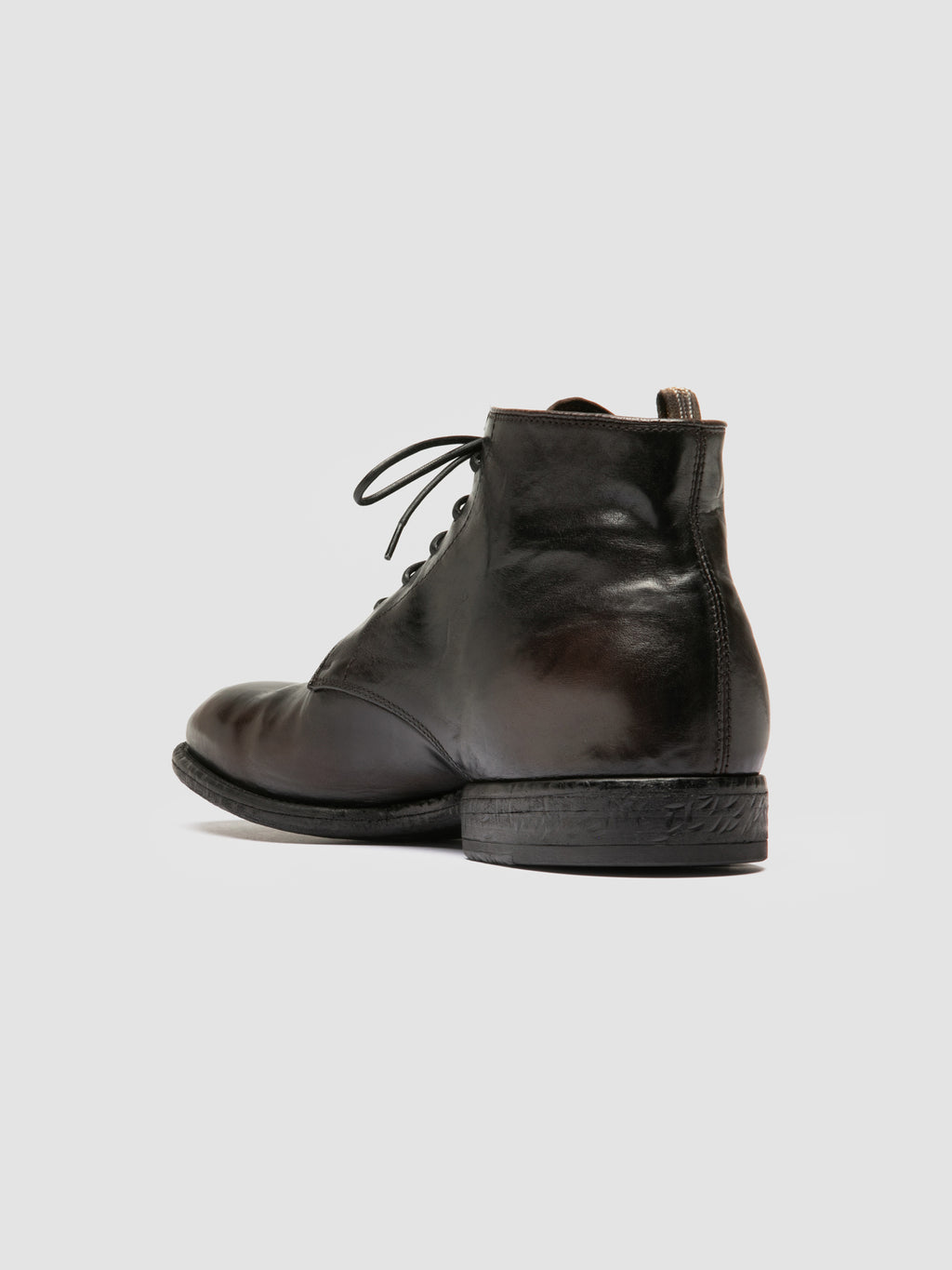 EMORY 023 - Dark Brown Leather Desert Boots