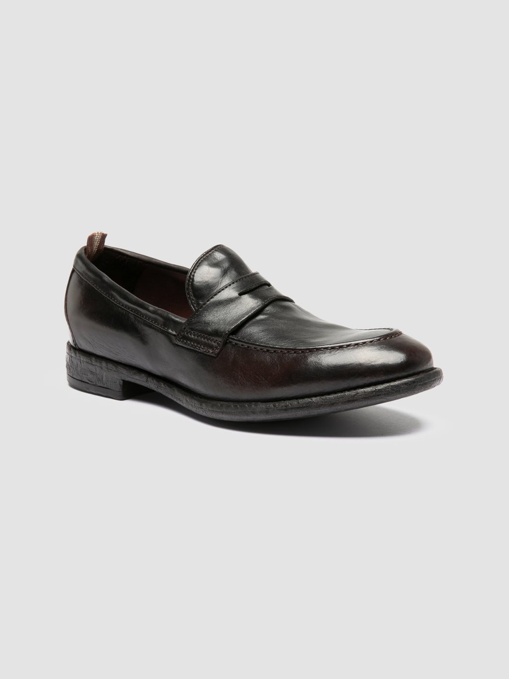 EMORY 024 - Brown Leather Loafers
