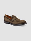 EMORY 024 - Brown Suede Penny Loafers - image OCUEMCA024SELU1D372390 - 3