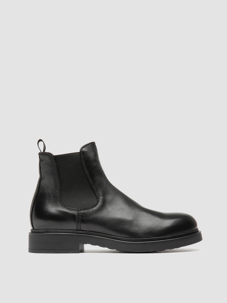ENGINEER 006 - Black Leather Chelsea Boots