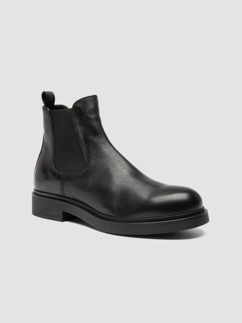ENGINEER 006 - Black Leather Chelsea Boots
