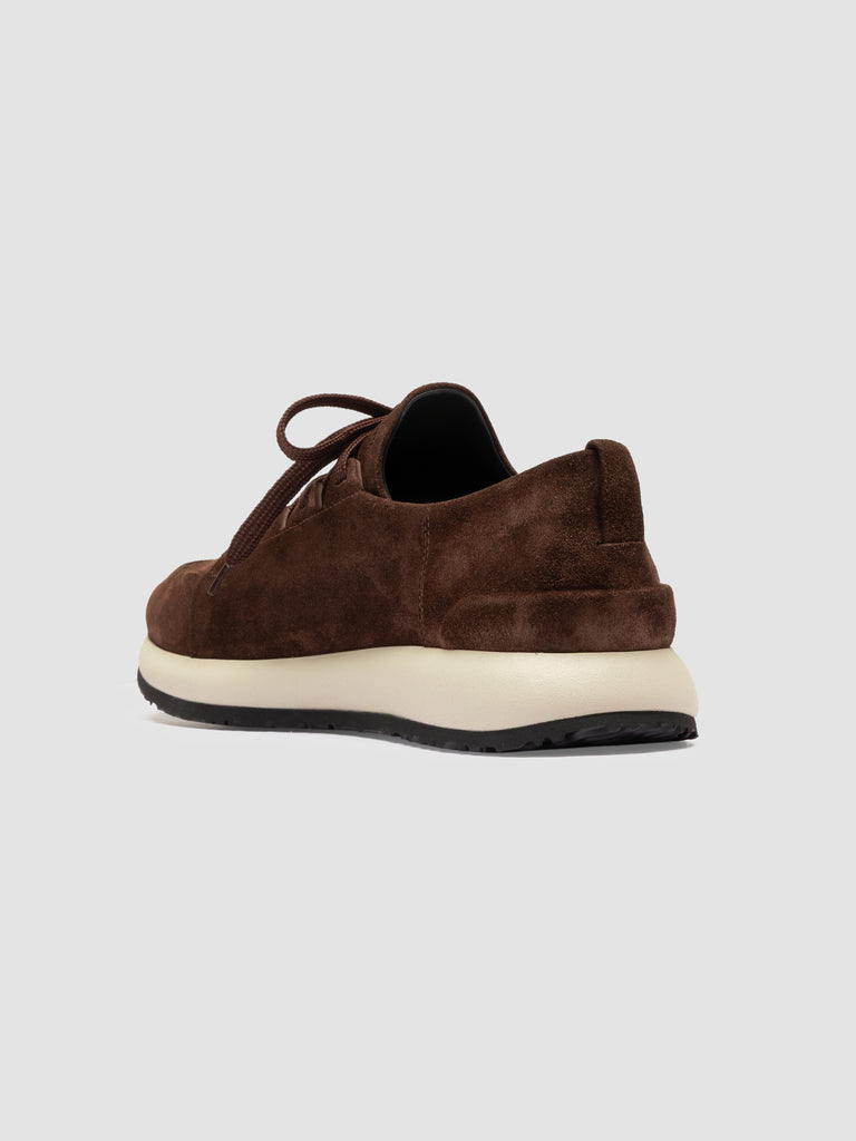 ENTIRE 001 - Brown Suede Sneakers