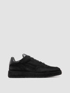 ERASER 001 - Blue Leather Low Top Sneakers