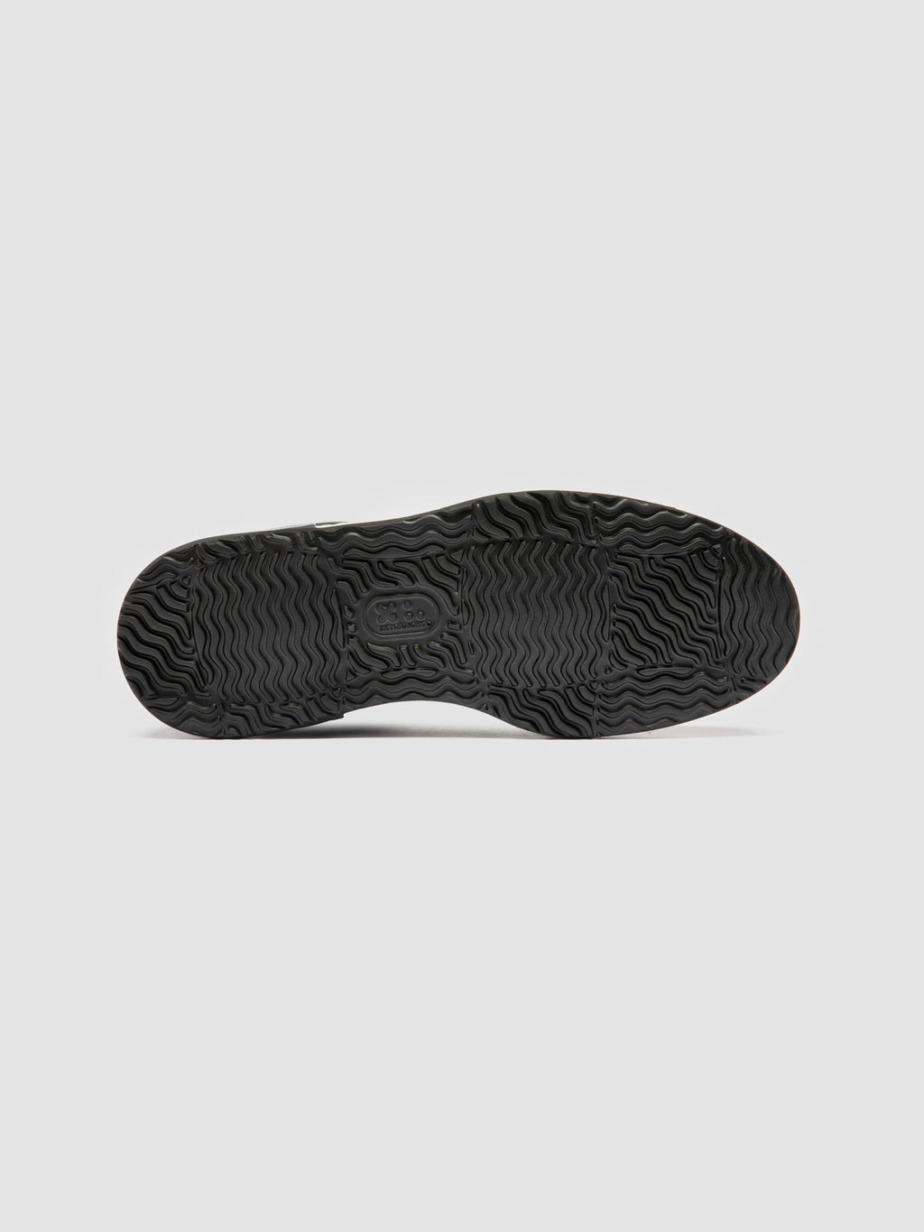 ERASER 001 - Grey Leather Sneakers