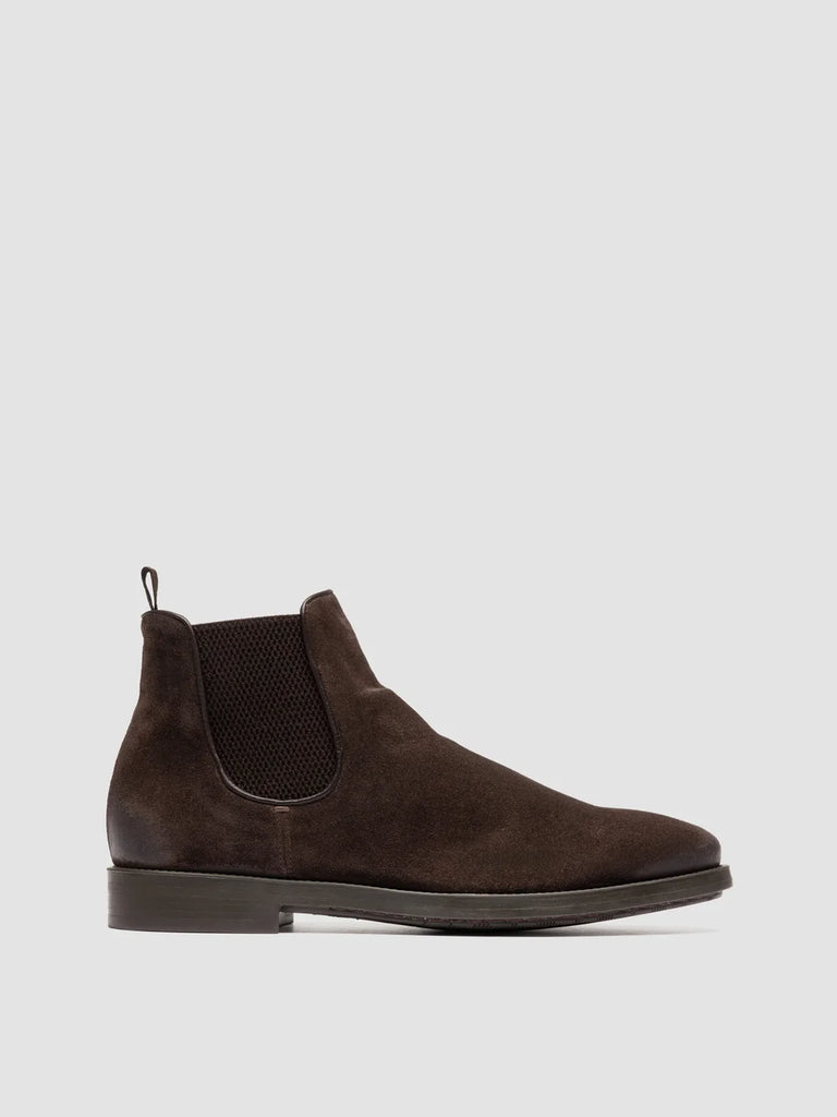 ERGOSUM 003 - Brown Suede Chelsea Boots