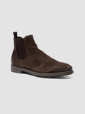 ERGOSUM 003 - Brown Suede Chelsea Boots - thumb image 3,side view