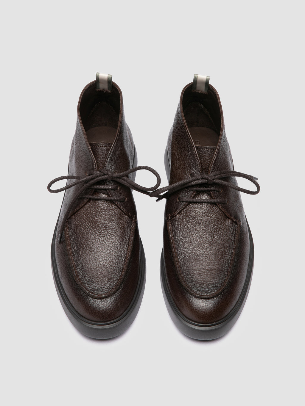 FRAME 002 - Brown Leather Chukka Boots - image 2,side view