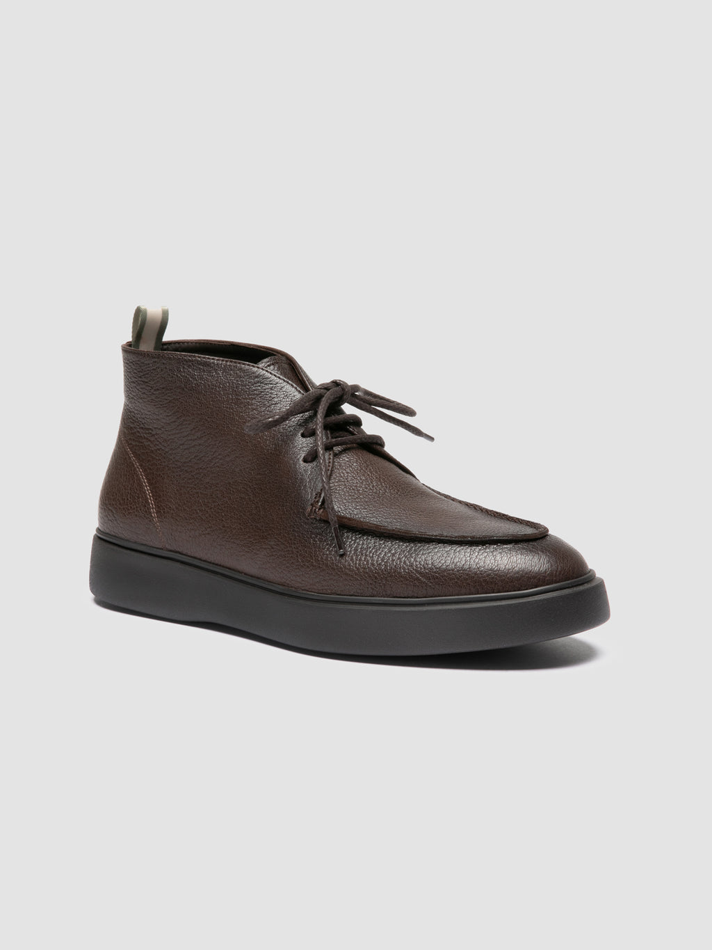FRAME 002 - Brown Leather Chukka Boots - image 3,side view