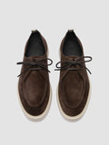 FRAME 011 - Brown Suede Derby Shoes