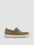 FRAME 018 - Taupe Suede Boat Shoes - thumb image 1,side view