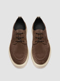 FRAME 019 - Brown Suede Derby Shoes - thumb image 2,side view