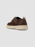 FRAME 019 - Brown Suede Derby Shoes - thumb image 4,side view