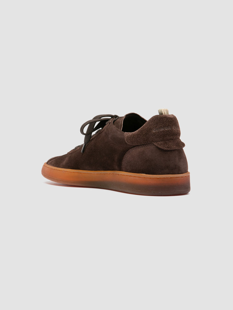 GINNASIO 001 - Brown Suede Sneakers