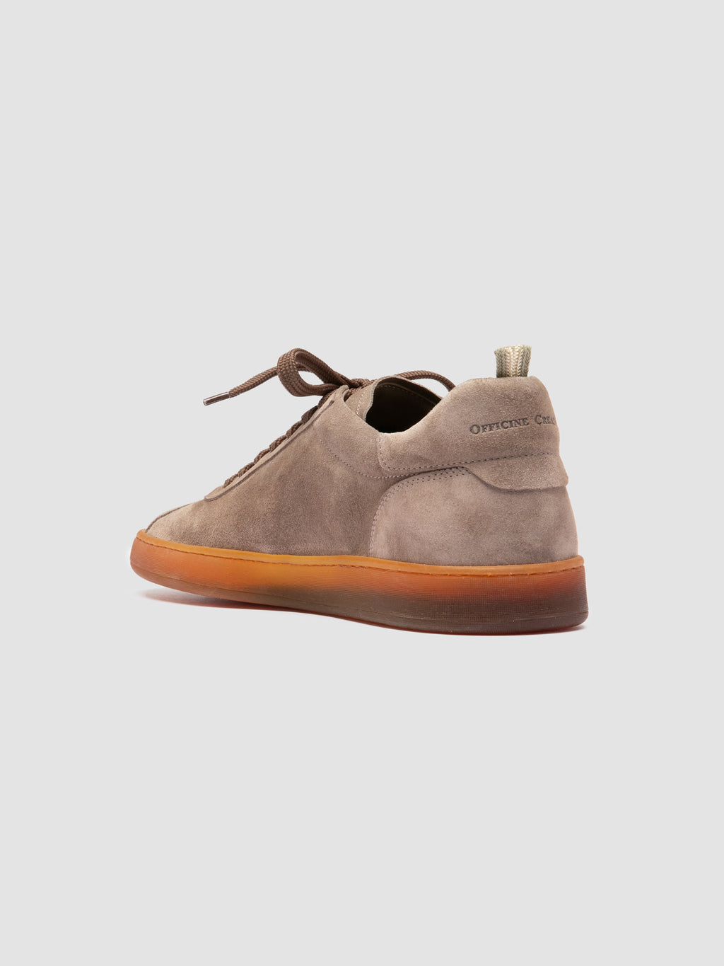 GINNASIO 001 - Grey Suede Sneakers - image 4,side view