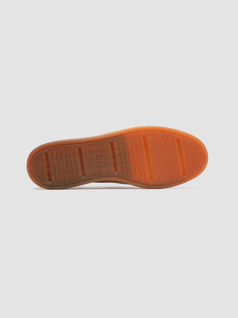 GINNASIO 001 - Blue Leather and Suede Sneakers