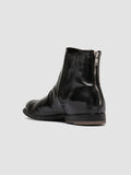 GRAPHIS 002 - Black Leather Zipped Boots
