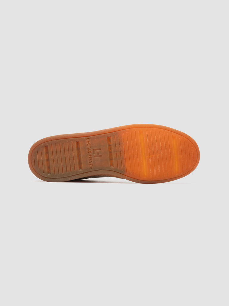 HALO 001 - Beige Leather and Suede Sneakers