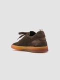 HALO 001 - Brown Suede Low Top Sneakers