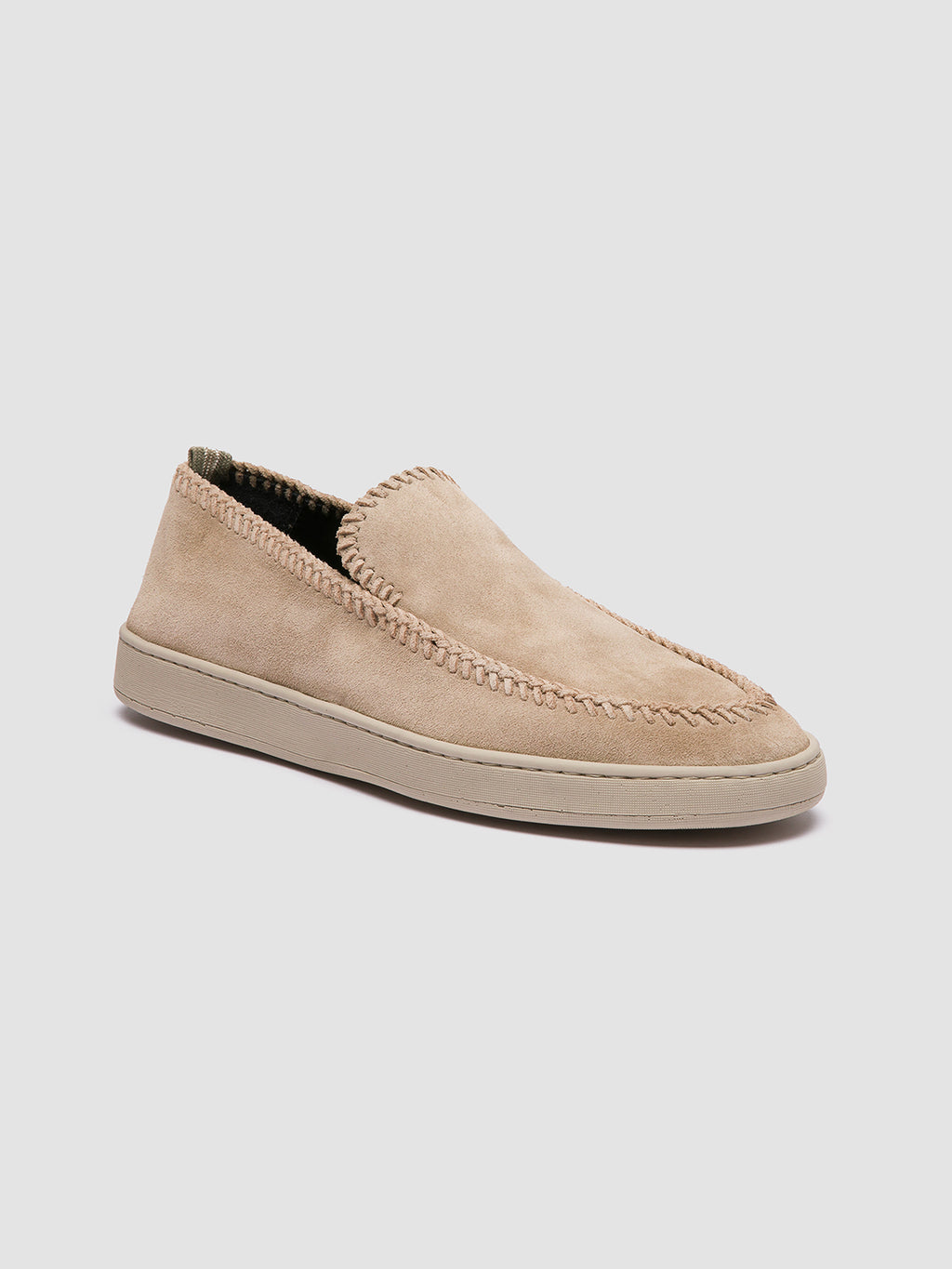 HERBIE 011 - beige Wildleder-Penny Slipper