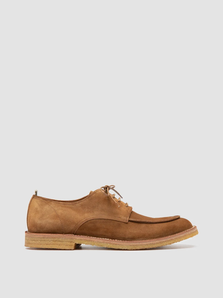 HISTORY 001 - Brown Suede Derby Shoes
