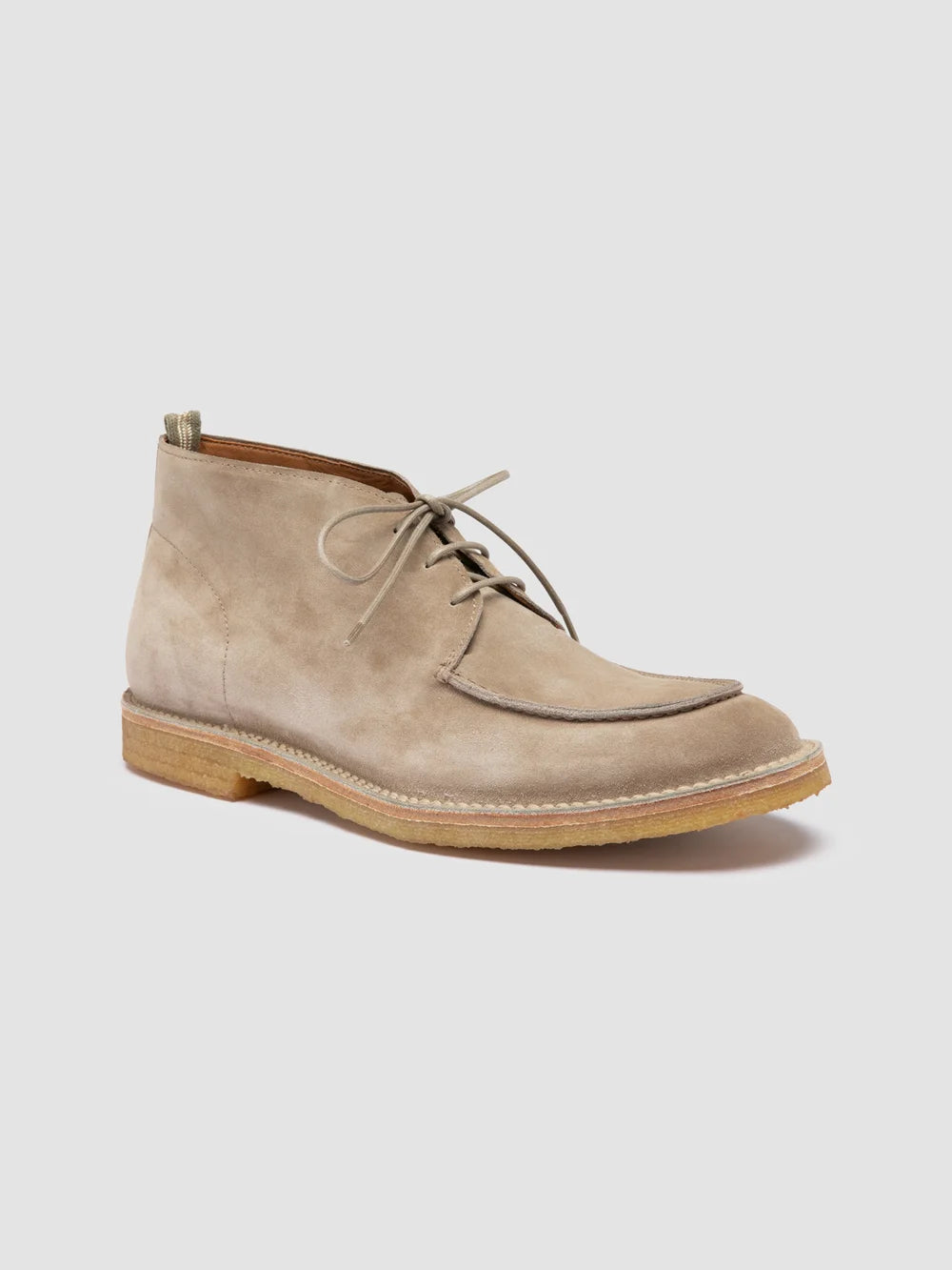 HISTORY 002 - Taupe Suede Chukka Boots - image 3,side view