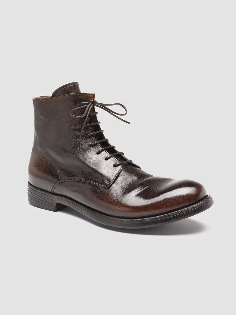 HIVE 016 - Brown Zip Boots