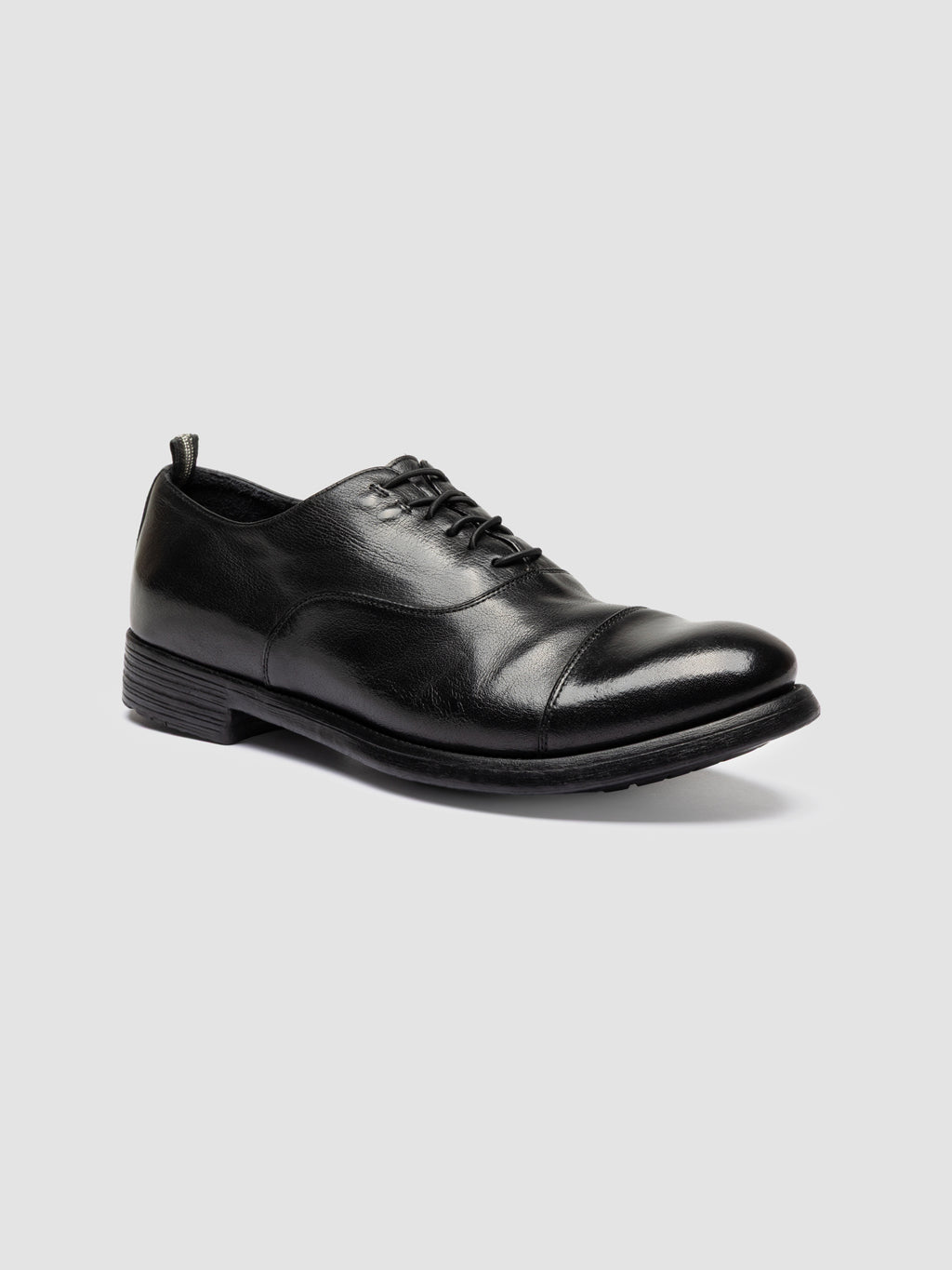 HIVE 061 - Schwarze Oxfordschuhe aus Leder - image 3,side view