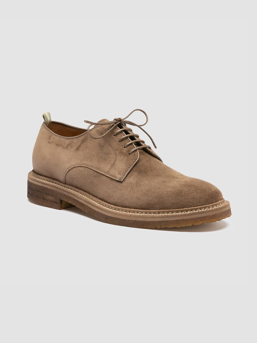 HOPKINS CREPE 115 - braune Derby-Schuhe aus Wildleder