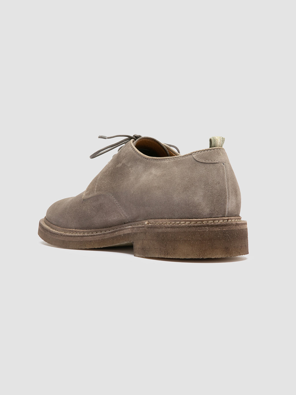 HOPKINS CREPE 115 - Taupe Suede Derby Shoes Men Officine Creative - 4