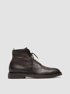 HOPKINS FLEXI 203 - Brown Leather Lace-up Boots