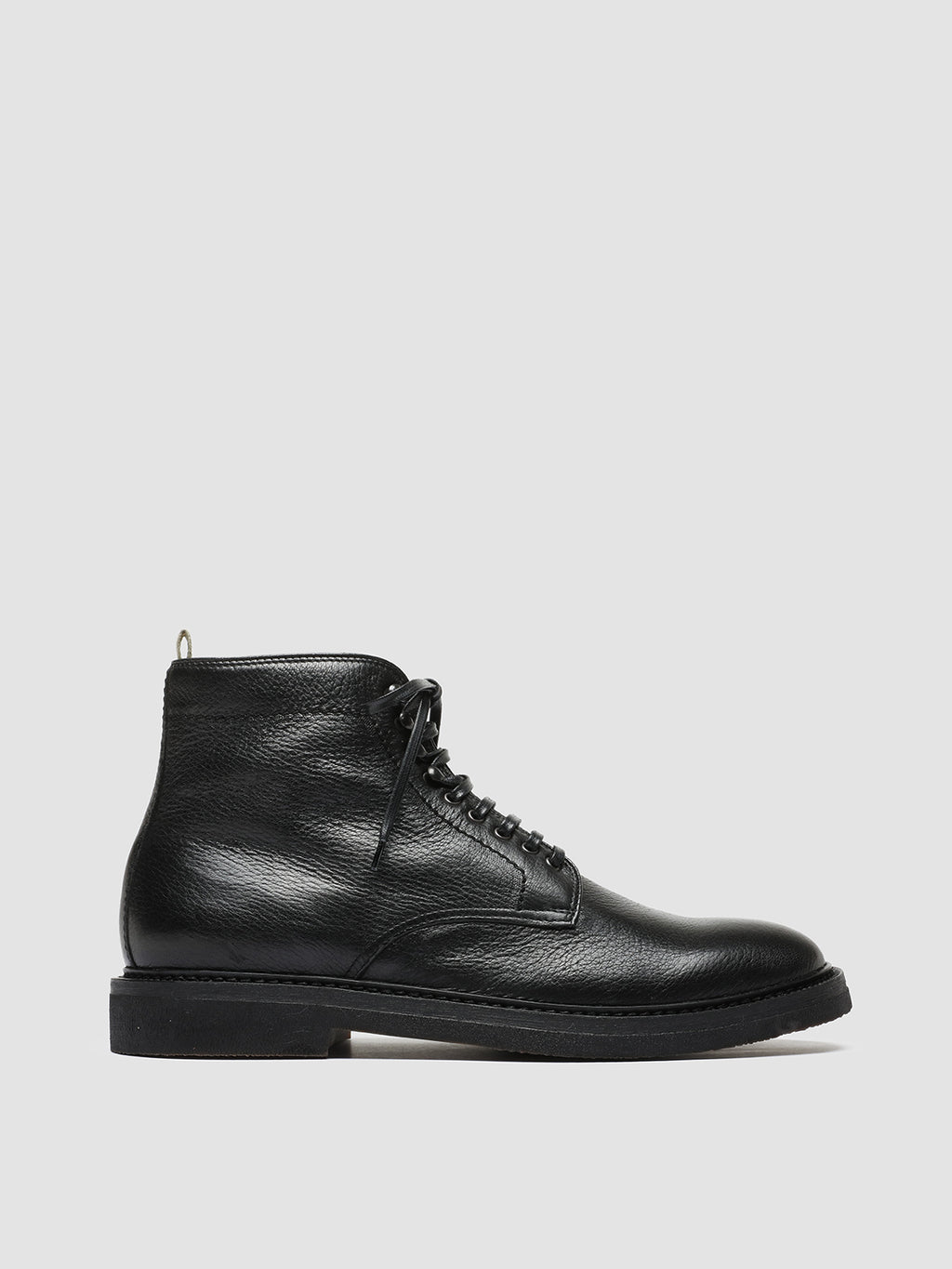 HOPKINS FLEXI 203 - Black Leather Lace-up Boots Officine Creative - 1