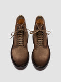 HOPKINS FLEXI 203 - Taupe Suede Lace-up Boots - thumb image 2,side view