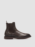 HOPKINS FLEXI 204 - Brown Leather Chelsea Boots - thumb image 1,side view